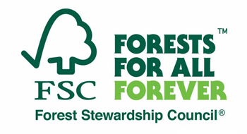 Forests For All Forever ロゴとテキスト版マーク